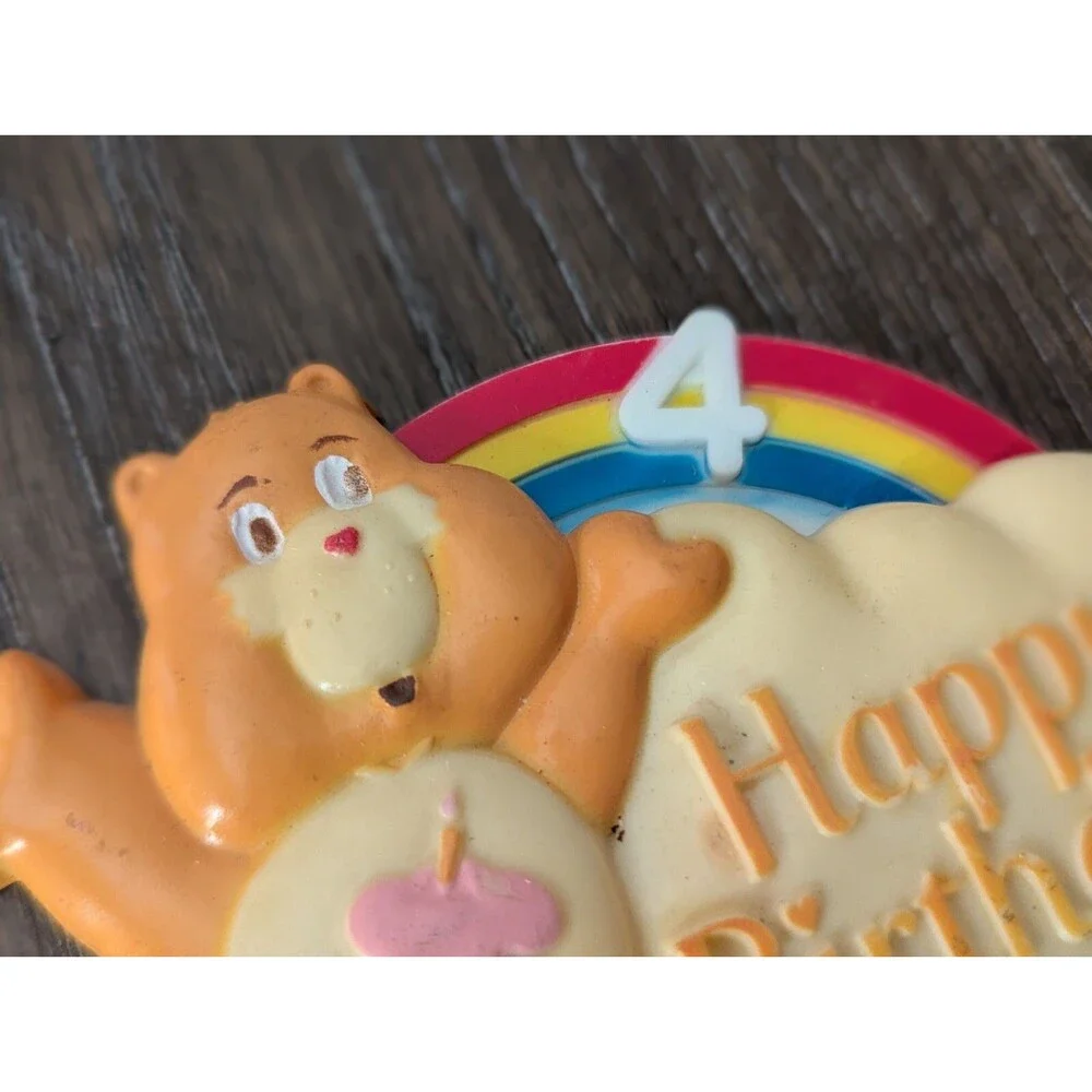 Vintage Wilton 1984 Care Bears Cake Topper Ages 1-6 By American Greetings